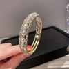Zirconium, brand bracelet, fashionable advanced jewelry, European style, internet celebrity, bright catchy style, high-quality style