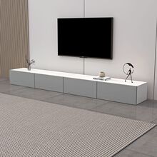 简约现代茶几电视机柜客厅落地组合家用大小户型简易收纳地柜轻奢