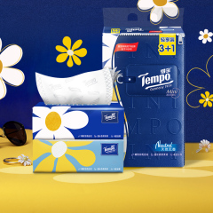 Debao Flagship Store Mini 4-Layer 80-Piece 4-Count Facial Tissue Paper Unscented Household Toilet Paper Roll Wholesale