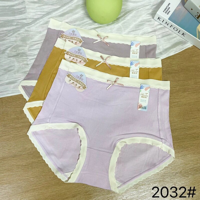 Man2032 # Ribbed cotton high-waisted women's panties 30*29 soft and comfortable triangle panties wholesale special sale promotion Man2032 # Ribbed cotton high-waisted women's panties 30*29 soft and comfortable triangle panties wholesale special sale promotion