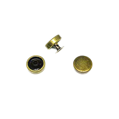 Wholesale Gao Ping Collision Nail Box Bags Clothing DIY Metal Accessories Chess Pieces Mother Pop rivets Shoes Decorations High Head Wheel Covers