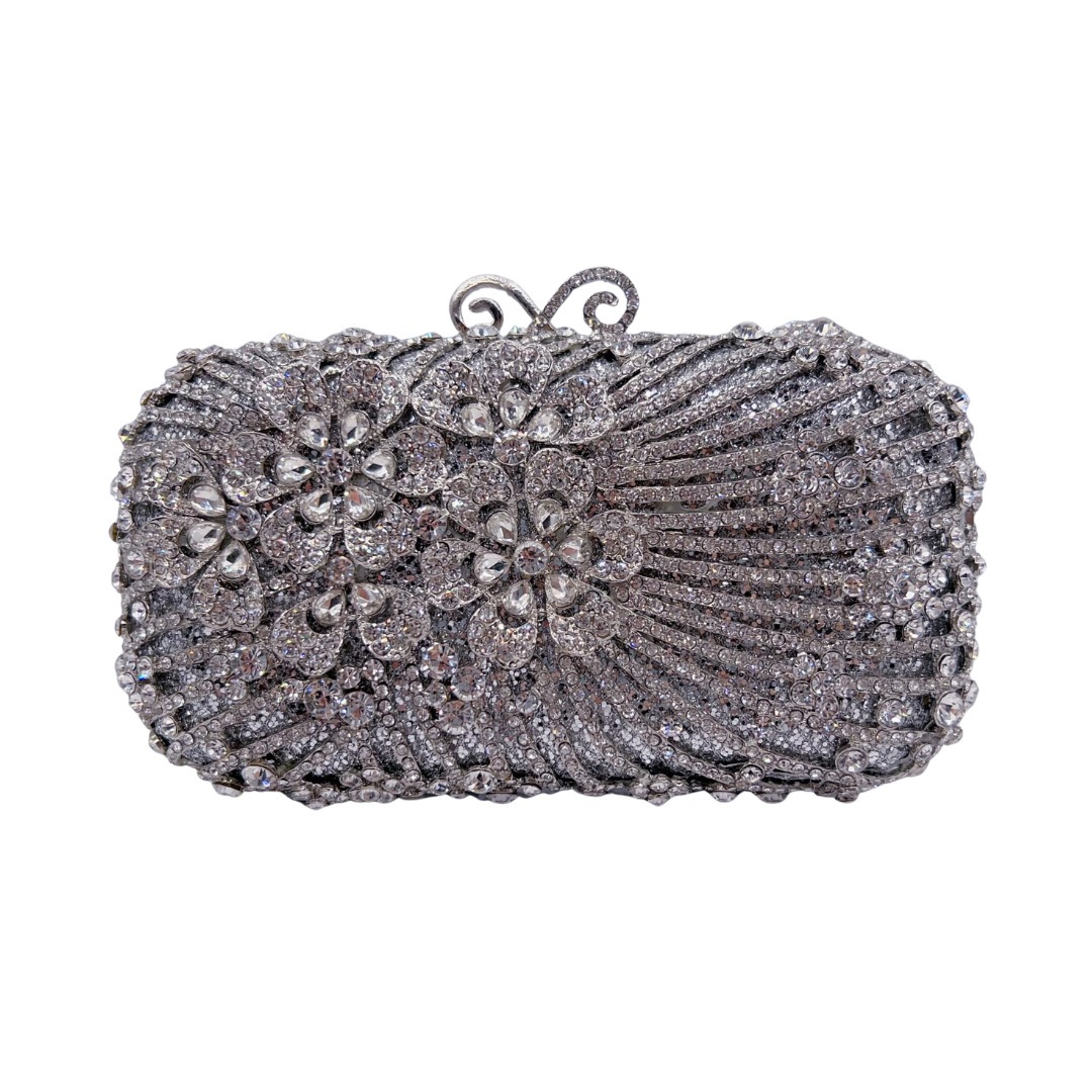 Rhinestone Clutch bag nuevo diamante banquete bolsas de cena transfronterizas diamantes bolsas de mano doradas