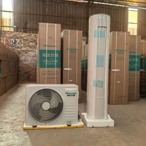 Внешняя торговля экспорт 18000/24000Btu 2/3HP преобразователь частоты с вертикальным цилиндрическим кондиционером