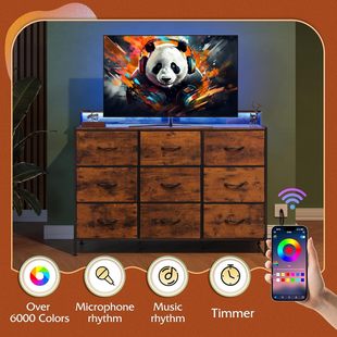 Nordic Non-Woven Nine-Drawer Cabinet Simple Modern Clothes Storage Cabinet Bedroom Living Room Wall Drawer Storage Cabinet