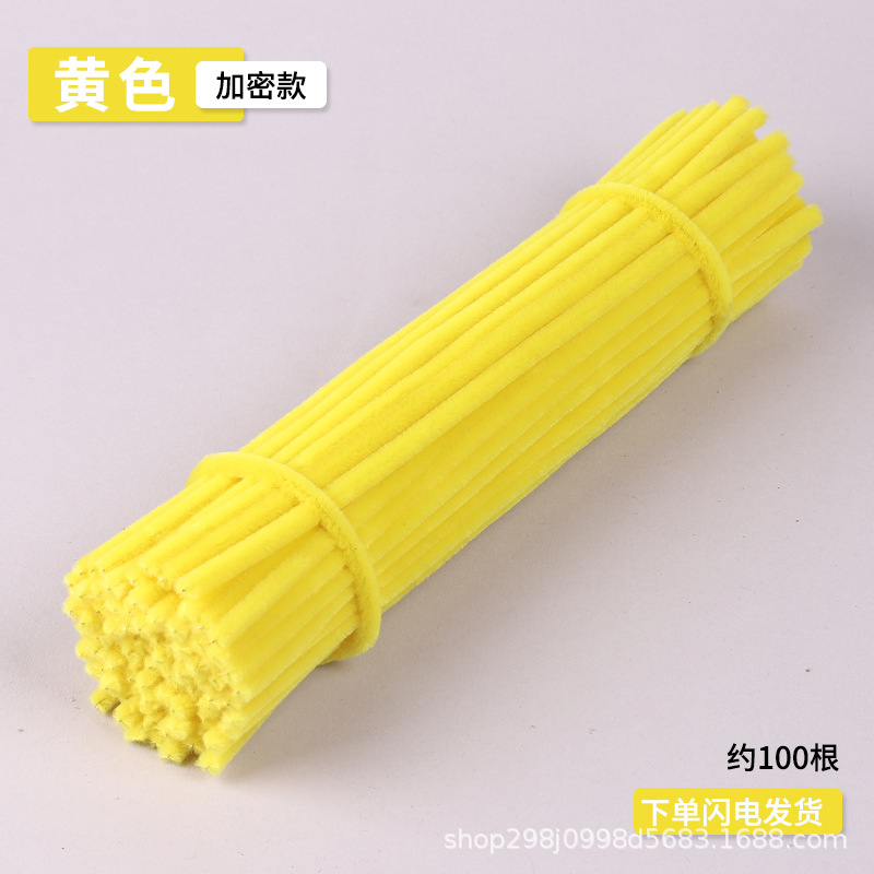 Fábrica de cabello recto inteligente varilla de torsión 7.5mm cifrado mezcla creativa DIY al por mayor mano de jardín de infantes