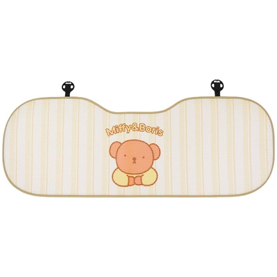 Foam Comfortable Car Seat | Waist support - honeycomb-miffy-seat-cushion-rear-striped-boris-bear