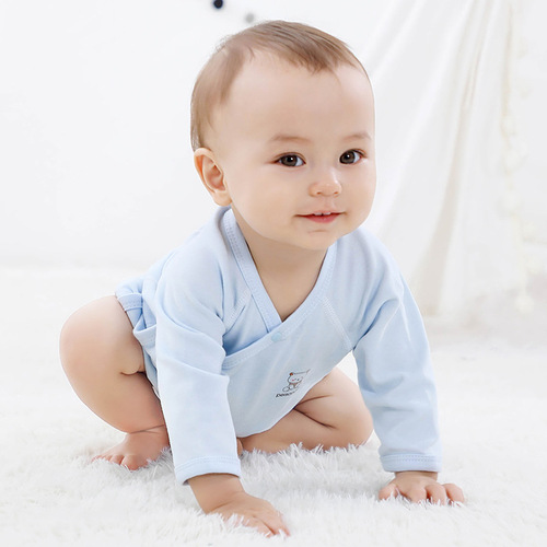 Baby clothes, children's pure cotton spring and autumn category A newborn Anyang infant and children's clothing jumpsuits baby spring wraps