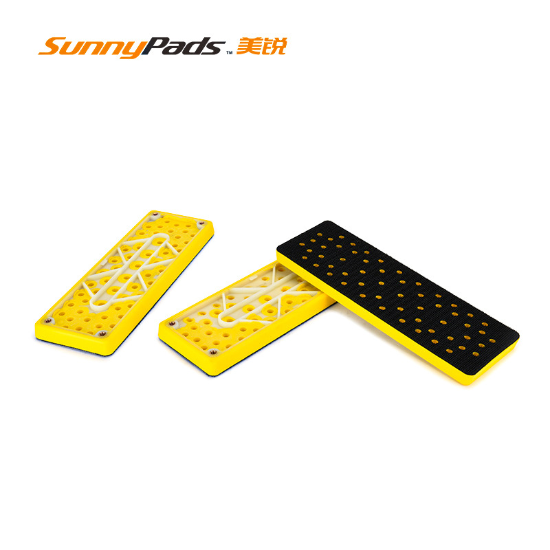 方型气动砂纸机底盘多孔摩卡气动方形磨机70x198打磨机配件