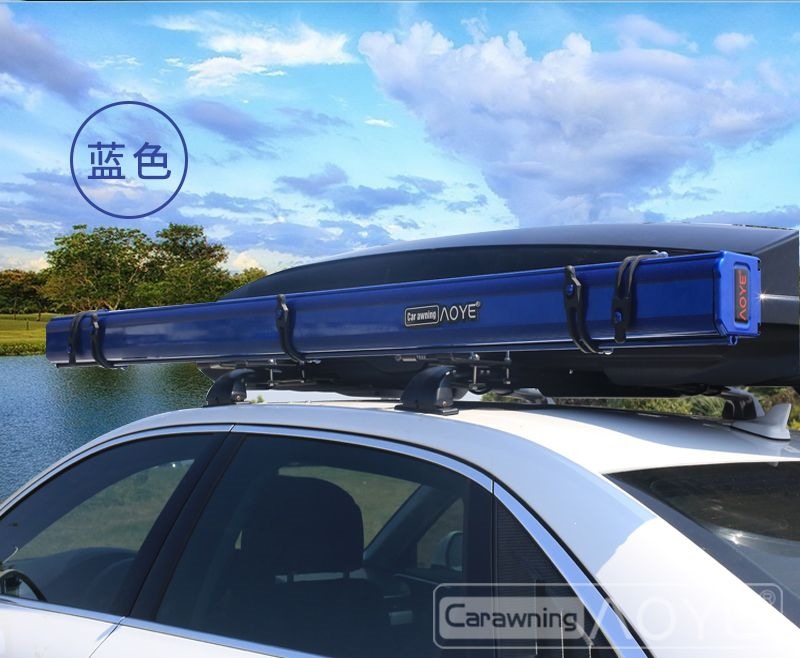 Aoye Outdoor Car Side Tent, Car Side Awning, Off-Road Sunshade, Vehicle-Mounted Self-Driving Camping Rainproof Tent