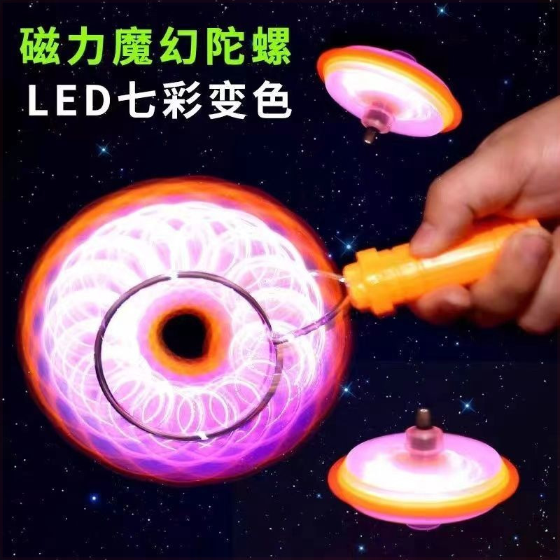 Magnetic magic yoyo railed