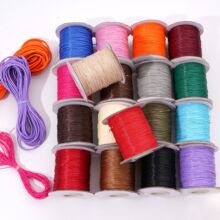 0.5-2.5mm韩国蜡线蜡绳项链手链绳仿皮绳手工diy编织绳配件