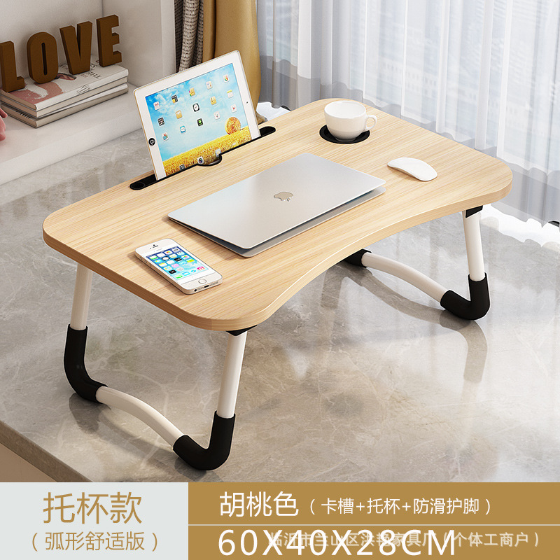 Escritorio de cama mesa plegable dormitorio de casa simple mesa de estudio mesa perezosa cama plegable mesa pequeña