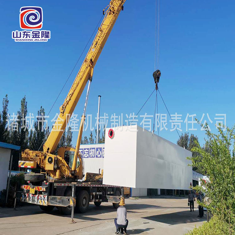 农村生活污水处理 机械除污机 碳钢一体化污水处理设备 沉淀池