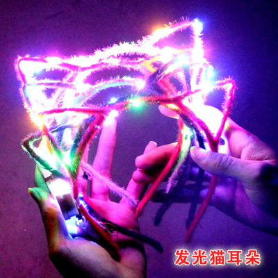 Regalos de Navidad brillante collar Santa Claus pulsera juguetes para niños regalos de vacaciones para estudiantes niños
