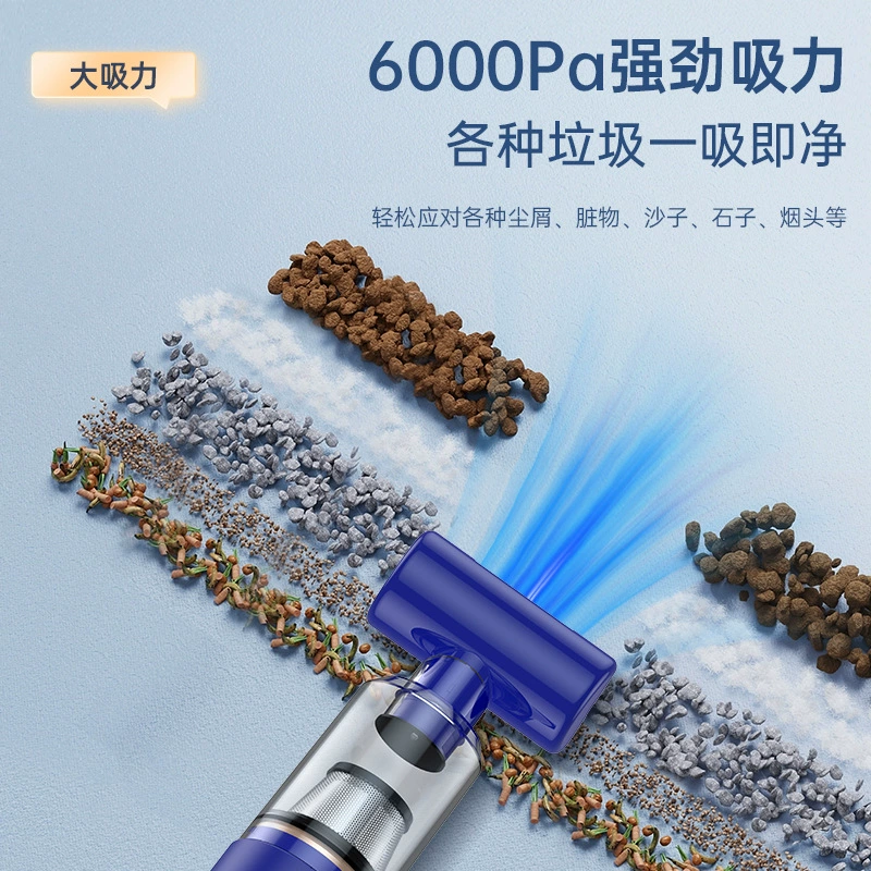 Small wireless handheld vacuum cleaner