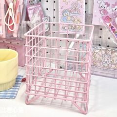 デスクトップ鉄芸収納かご本テープスナックアイデア収納かご雑物コーヒーカプセル濃縮液収納裕康