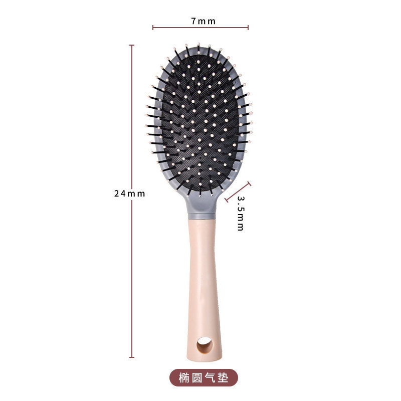 エアクッションコーム、エアバッグコーム、カーリングヘアコーム、女性専用ロングヘアコーム、女性用ポータブルホームマッサージコーム、リブコーム、ローリングコーム|undefined