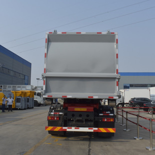 Side-Turning Compression Garbage Station Garbage Transfer Station Combined Compression Garbage Box Bag Design