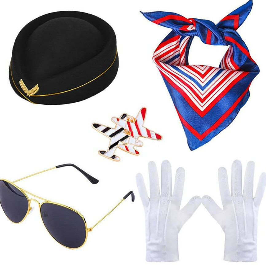 Nueva fiesta de vacaciones Cosplay policía espectáculo vestido esposado juego de rol de cigarrillos marinero azafata de vuelo