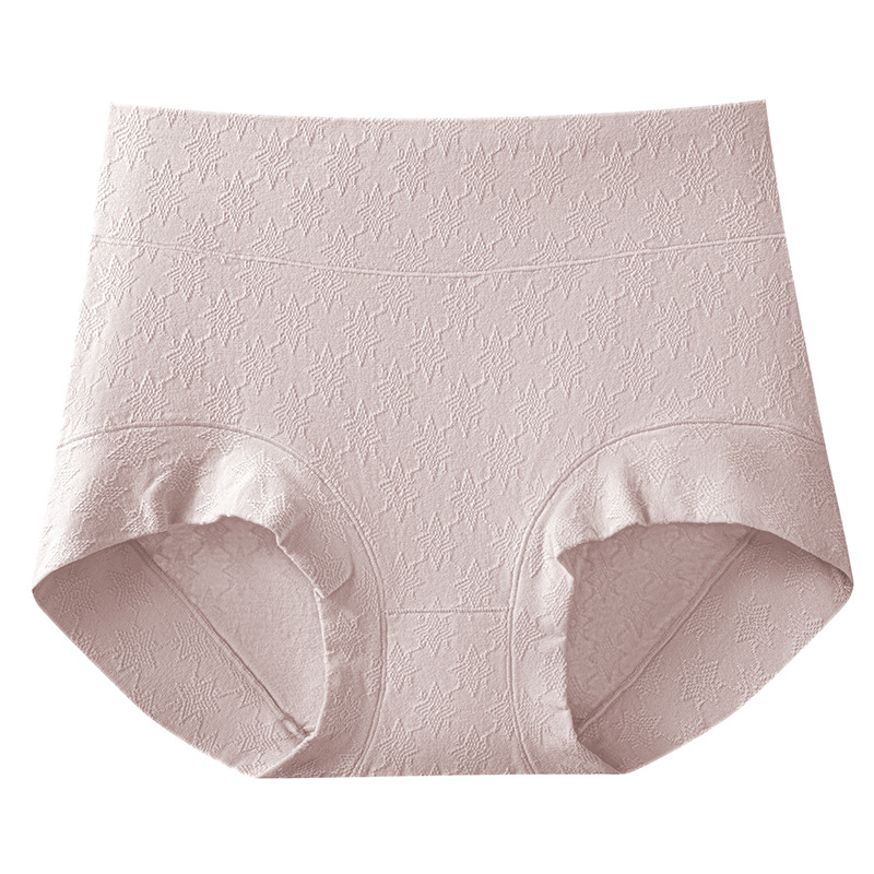 Boxer Ladies Algodón puro Antibacterial 2024 Nuevo estilo de cintura alta Abdomen y caderas Algodón de gran tamaño Pantalones cortos de cuatro esquinas Refrescantes