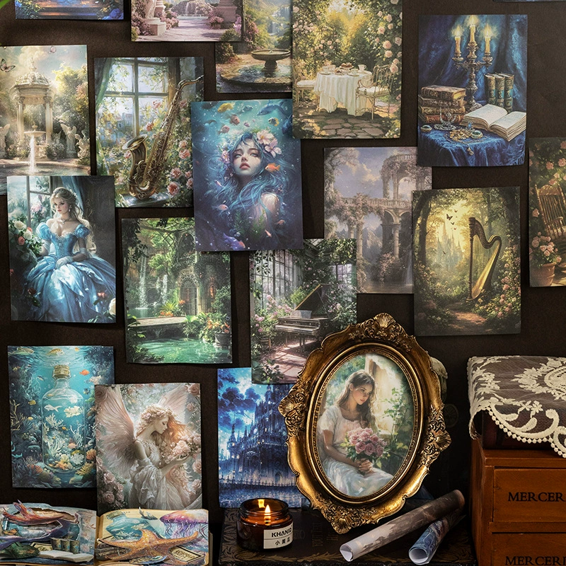 Язык свободного материала Бумажный купол Время серии ретро стиль дикие ручные сумки боли фон diy декоративный коллаж