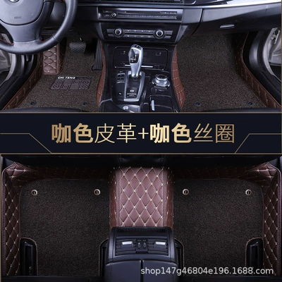 Geely XingyueL (Monjaro) New Emgrand GL: Modelə uyğun ayaqaltı - brown-brown-double-layer