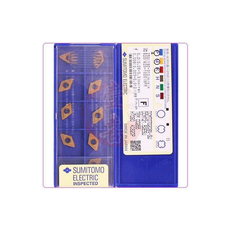车刀片DCMT070202 DCMT070208 N-SU  AC530U AC630M  AC820P