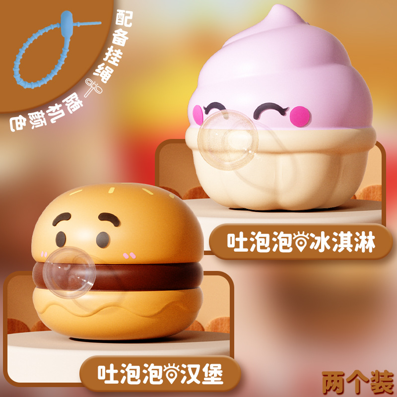 Nuevo compresión espuma espuma espuma pellizco creativo gourmet hamburguesas juguetes de descompresión estudiantes niños muñecas de descompresión regalo