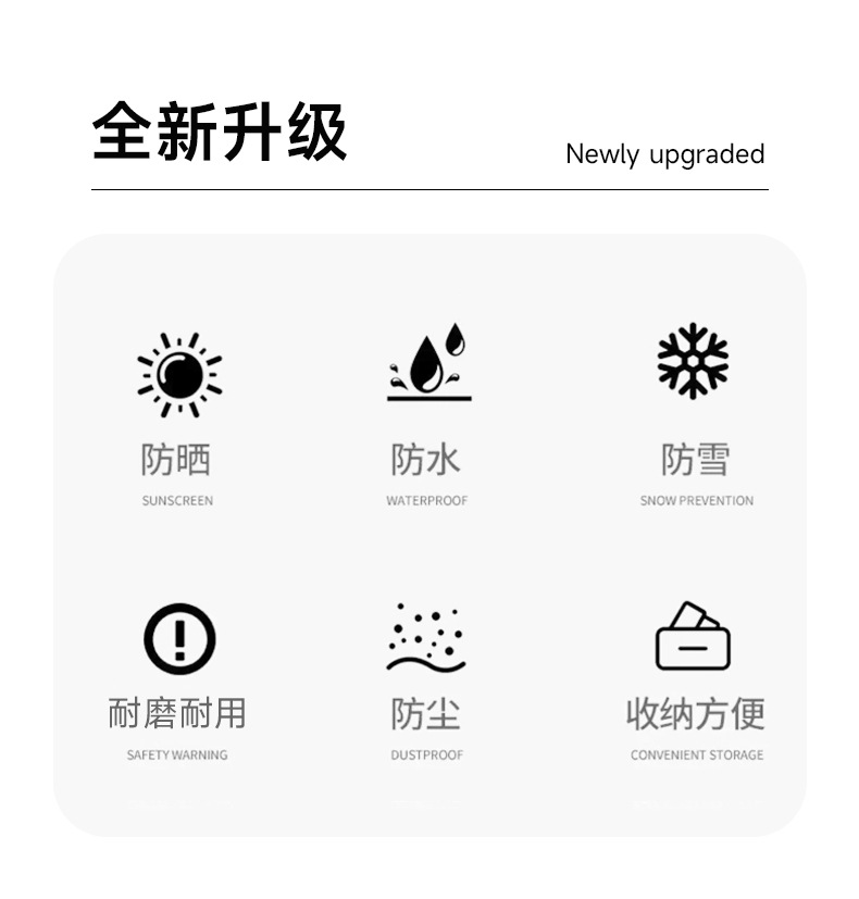 Rainproof, sunproof, dustproof, and waterproof protective cover for wall-mounted charging stations for new energy vehicles