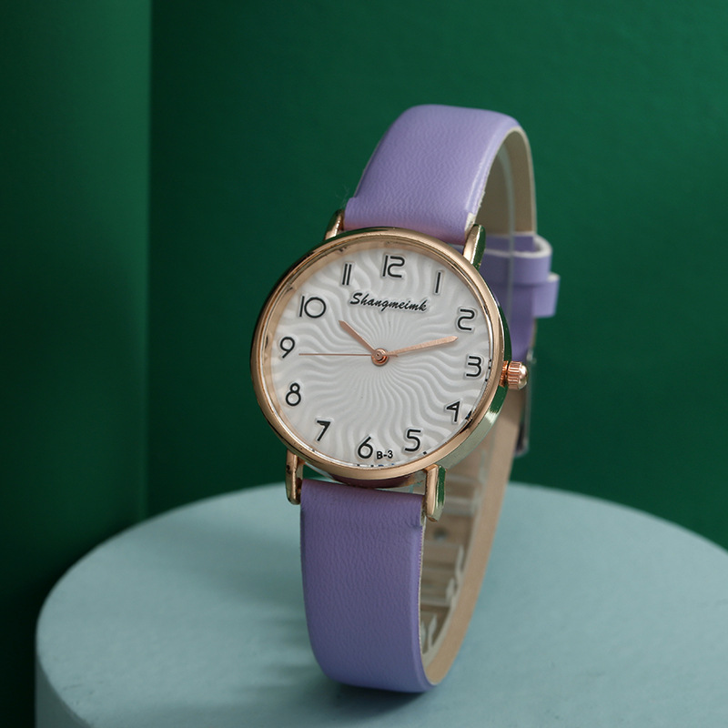 Nouvelle ceinture étanche numérique minimaliste, montre non mécanique, performance des mains des femmes_voghion.com