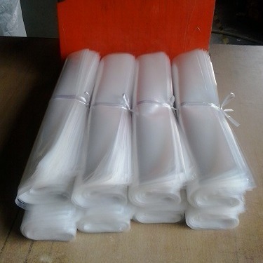 PE高压平口袋20*30 塑料包装袋 双面18丝 螺丝袋透明加厚 100只装