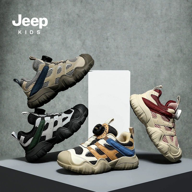 Детские спортивные туфли (Jeep) осенние кроссовки, легкие, размеры 26–37, несколько цветовых вариантов