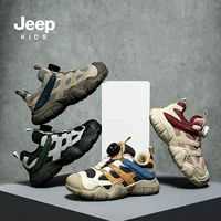 Детские спортивные туфли (Jeep) осенние кроссовки, легкие, размеры 26–37, несколько цветовых вариантов