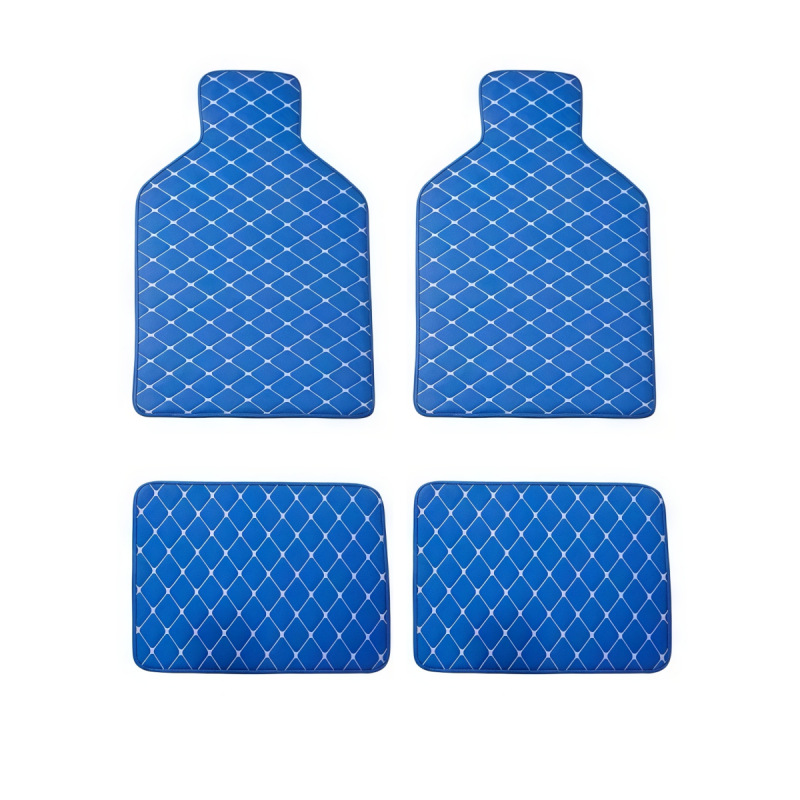 Cross-Border Car Floor Mats Temu Amazon Flat Bottom