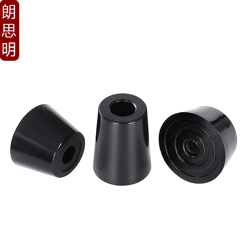 (2개) 가구, 테이블 및 의자용 고무 발판, 충격 흡수 발판, 섀시 발, 악기 높이 조절, 미끄럼 방지 패드, 원뿔형 기계 발