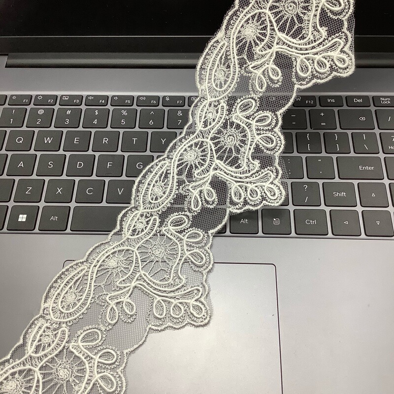 New PP Strand Rope Mesh Lace Children's Dress Curtain Accessories Decorative Lace suit Lace Accessories