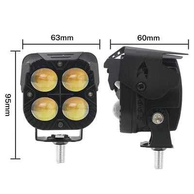 40W White: Motuoche Motorcycle headlights, headlights