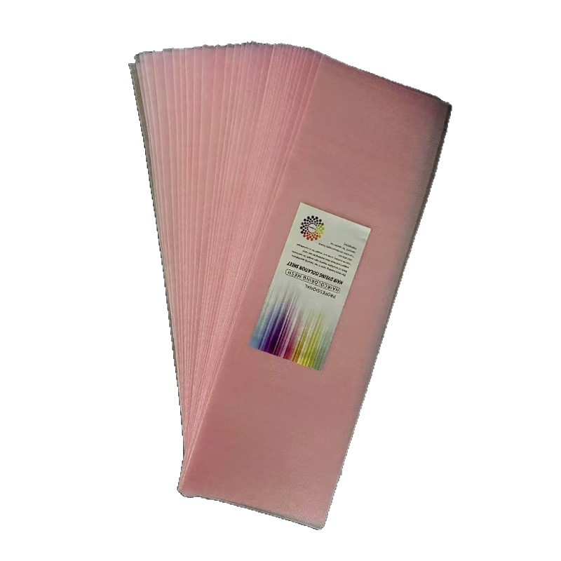 El fabricante suministra papel de color rosa para teñir el cabello, papel aislante para peluquerías, papel para decoloración y teñido, y papel para permanente y teñido para comercio exterior y ventas transfronterizas.