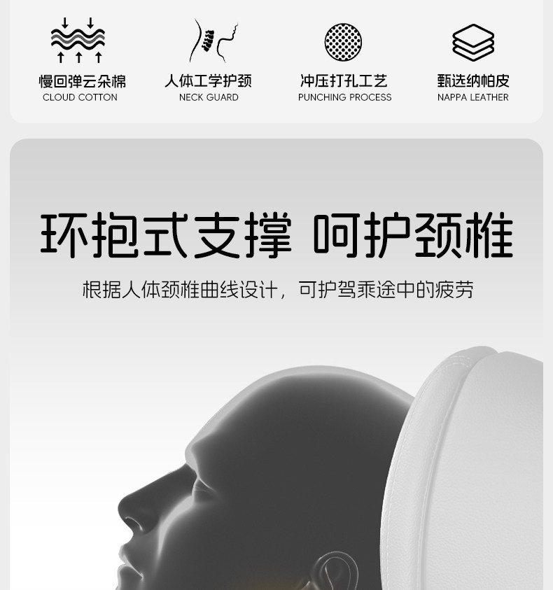 Suitable for Car Neck Pillows, Car Seat Cushions, Neck Pillows, Lumbar Support Pillows, and Backrest Pillows