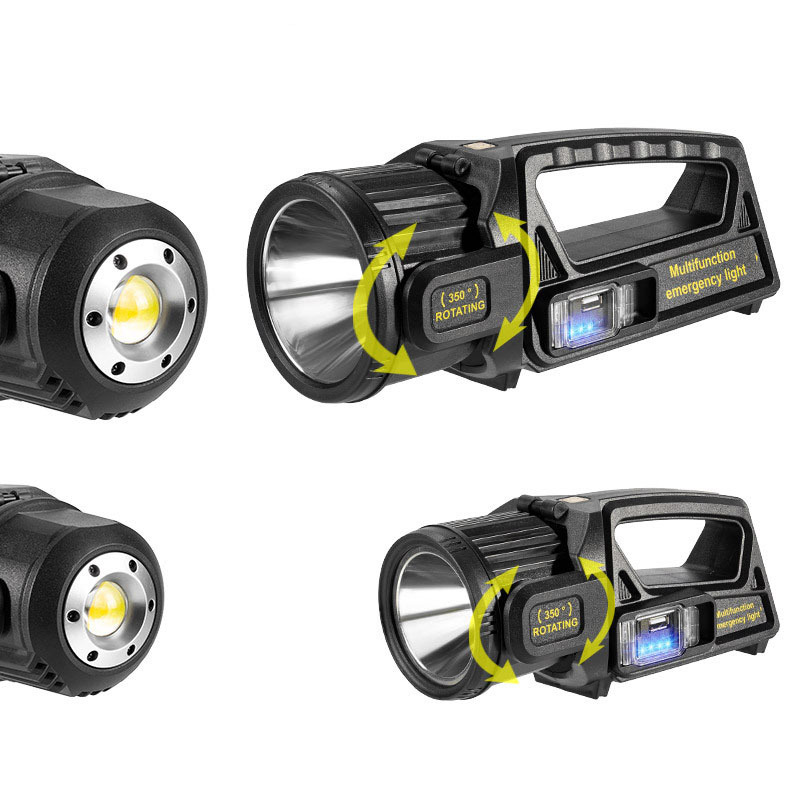 Transfronterizo nuevo reflector portátil al aire libre linterna de largo alcance lámpara de reparación de vapor de trabajo