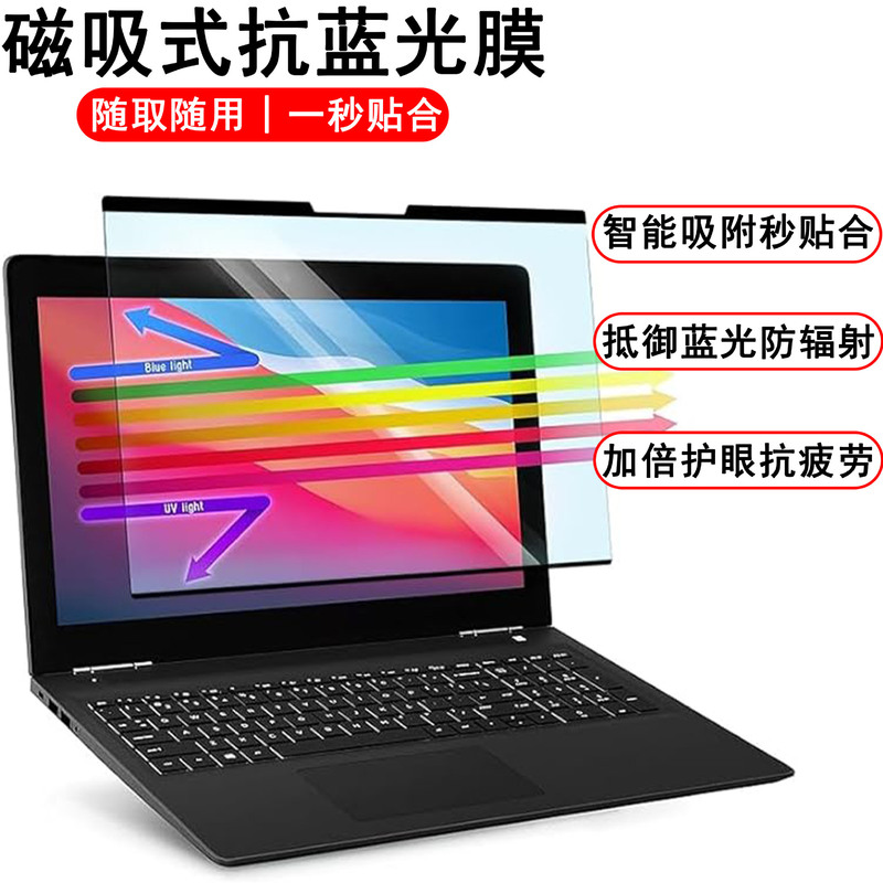 Magnetic Anti-Blue Light Film Is Suitable for Apple MacBook Series, Eye Protection, Anti-Fatigue, and Can Be Used with Repeatedly Disassembled