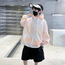 男童夏季轻薄款防晒服外套中大童2025新款儿童哪吒网红炸街防晒衣