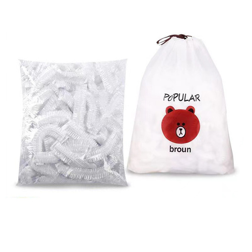 Honeycomb-shaped food-grade disposable preservation bags for household use, small bear bag, refrigerator preservation film bag