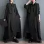 不规则大码宽松新款衬衫裙