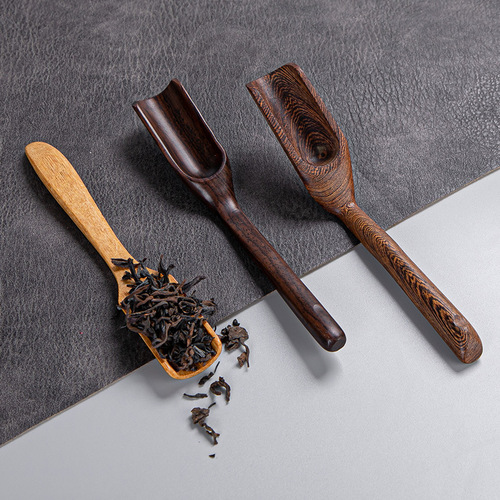 Tea spoon tea shovel single wooden tea set tea spoon spoon tool shovel small special tea spoon tea spoon