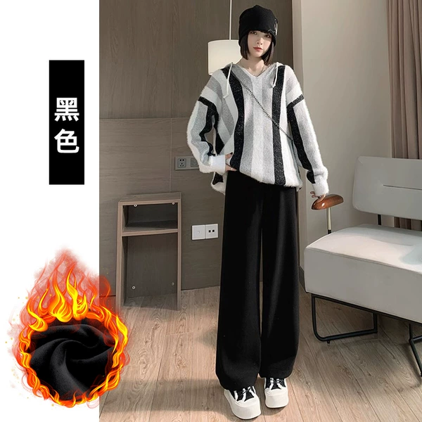 Black, fleece