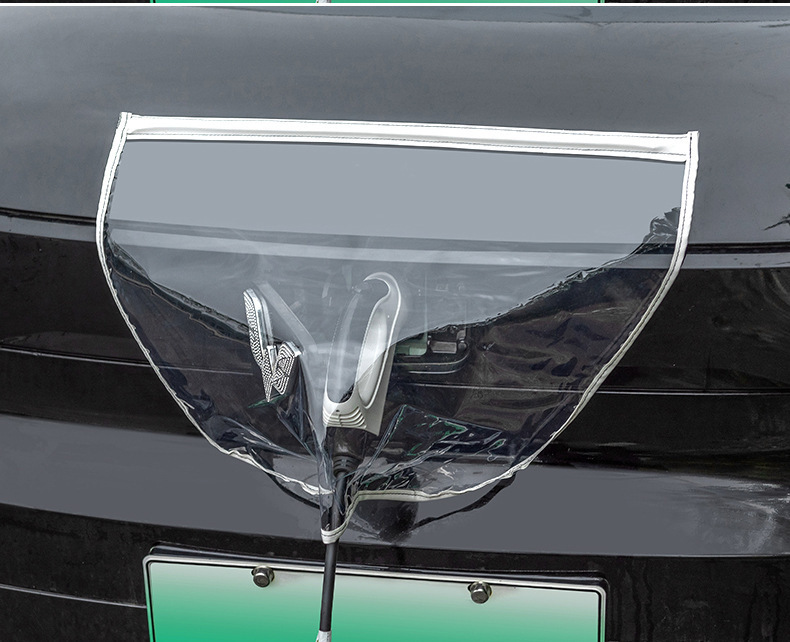 Electric Vehicle Charging Gun Rain Cover Electric Vehicle Charging Port Waterproof Cover New Energy Charging Rain Cover