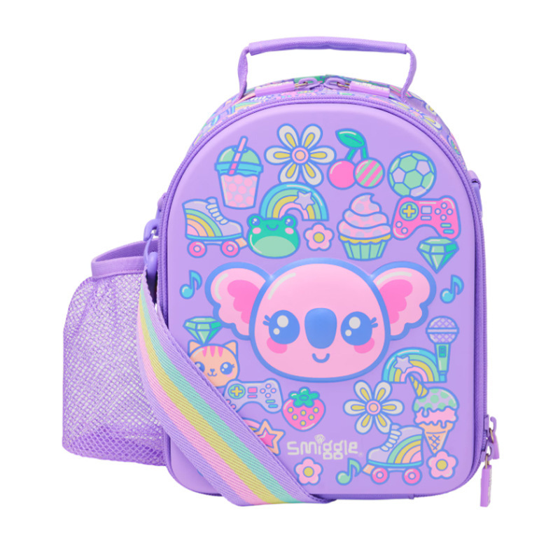 オーストラリア Smiggle ランドセル小学生漫画バックパック学生ウォーターカップカジュアルバックパック断熱食事バッグセット|undefined
