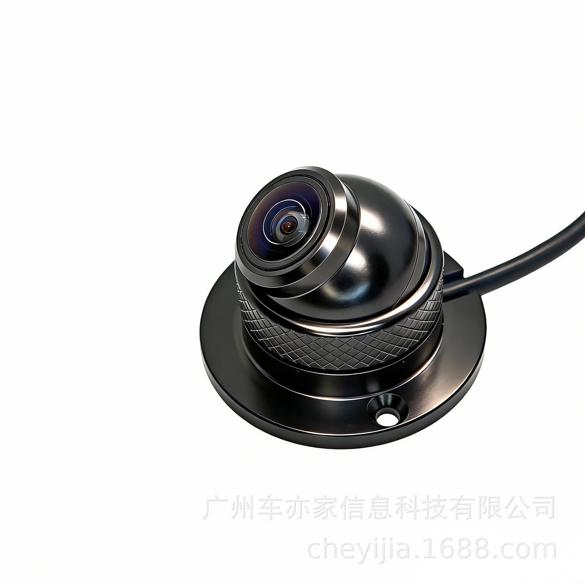 190-Degree Ultra-Wide-Angle, Universally Adjustable, Vehicle-Mounted Ahd High-Definition Full-Color 1080P Night Vision Fisheye Blind Spot Camera Lens
