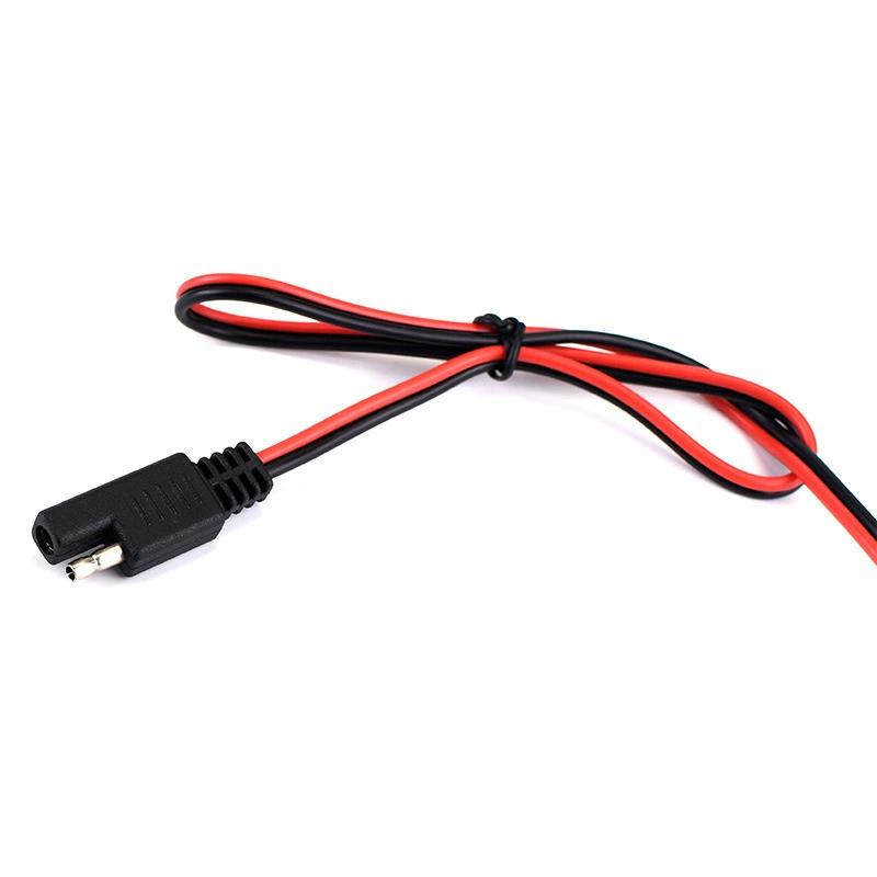 Кабель SAE штекерный 1,5 мм²*1,5 м красный и черный параллельный кабель